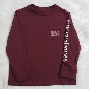 Vineyard Vines Long sleeve Football Tee